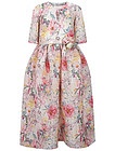 длинное Платье с цветочным узором - 1054509271323
