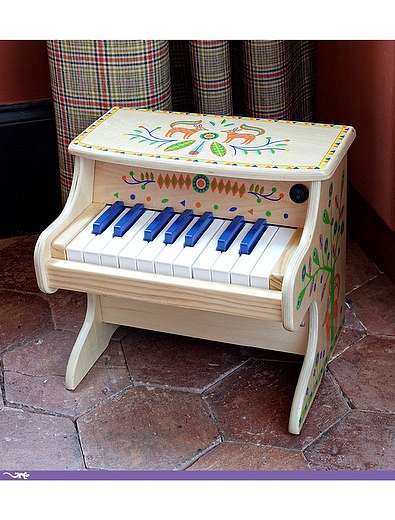 Электронное пианино деревянное Djeco - 7132529981164 - Фото 2