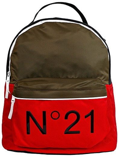 Рюкзак с комбинированным принтом №21 kids - 1504528181016 - Фото 1