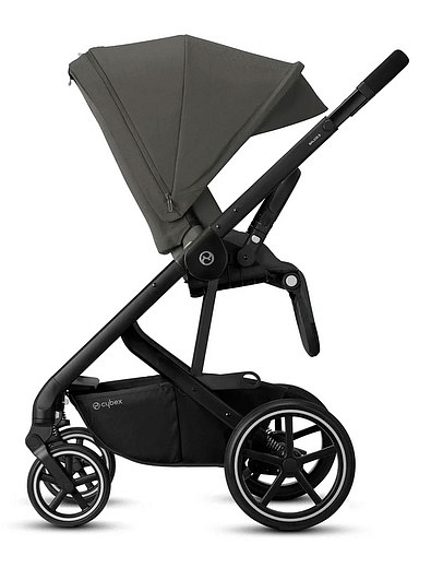 Детская коляска Balios S Lux BLK Soho Grey с дождевиком CYBEX - 4004529180362 - Фото 4
