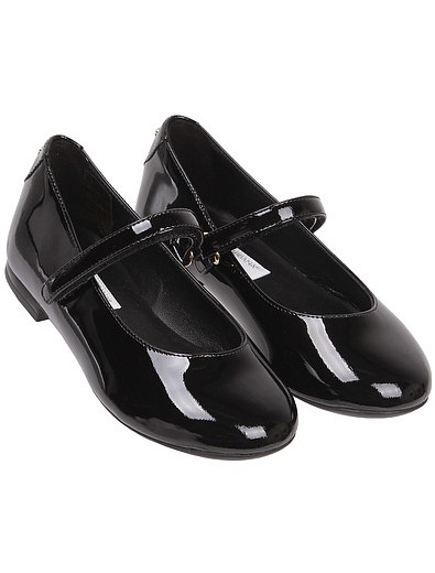 Туфли с ремешком из лакированной кожи Dolce & Gabbana - 2011109980573 - Фото 1