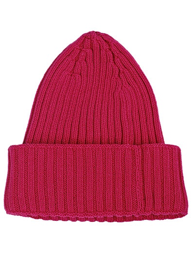 Розовый комплект из шапки и шарфа JOHN RICHMOND - 3004508180131 - Фото 5