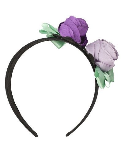 Ободок с фиолетовыми розами Junefee - 5144500170223 - Фото 1