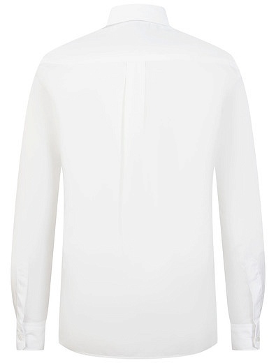 Белая рубашка с вышивкой Dolce & Gabbana - 1014519183337 - Фото 2