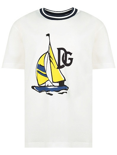 футболка Dolce & Gabbana - 1134519077228 - Фото 1