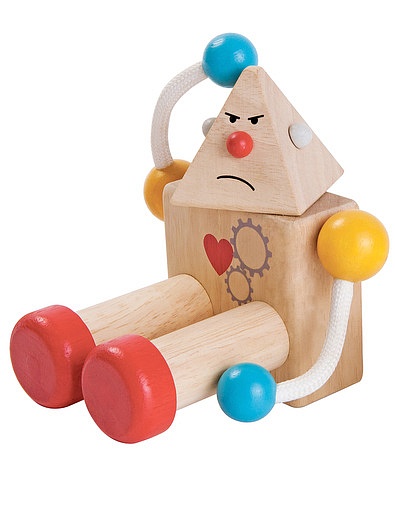 Деревянная игрушка-конструктор Робот PLAN TOYS - 7132529980938 - Фото 3