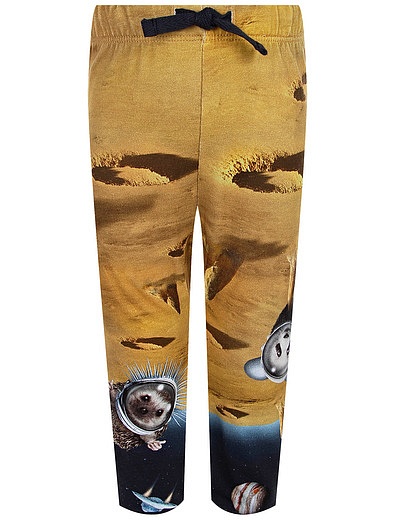 спортивные брюки с принтом животные в космосе MOLO - 4244519281604 - Фото 1