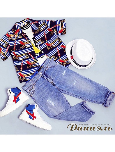 рубашка Dolce & Gabbana - 1014519071627 - Фото 4