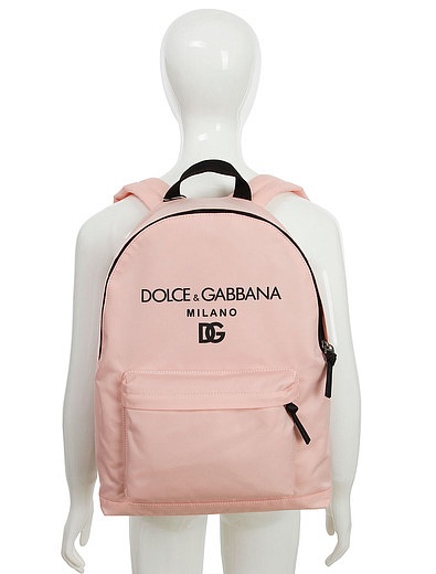 Рюкзак пудрового цвета Dolce & Gabbana - 1504508370041 - Фото 3
