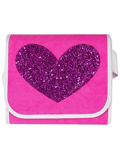 Розовая сумка с сердечком RO'RO - 1202608870095 - Фото 1