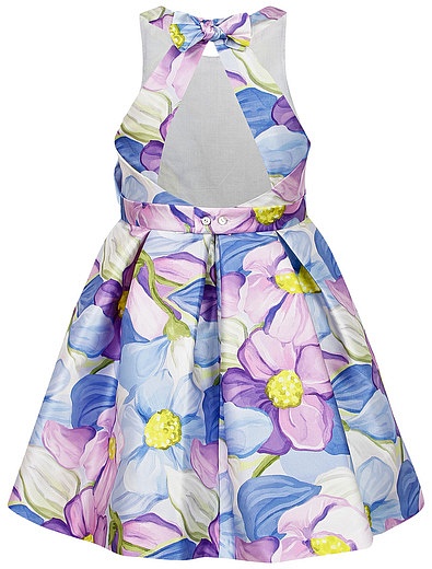 Платье с крупным цветочным принтом ABEL & LULA - 1054609271704 - Фото 2