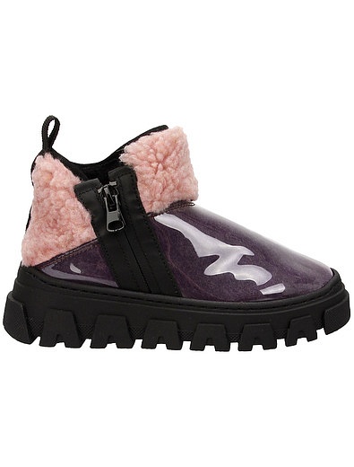 Фиолетовые утепленные ботинки JARRETT - 2034509283587 - Фото 2