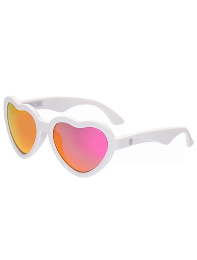 Солнцезащитные очки в белой оправе &quot;сердце&quot; Babiators - 5254508270259 - Фото 5