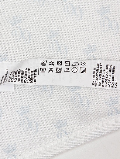 Хлопковое Одеяло с логотипом Dolce & Gabbana - 0774519080012 - Фото 4