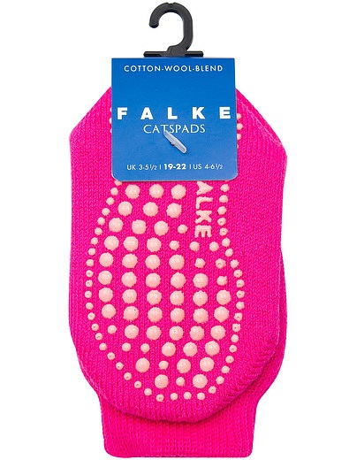 Розовые носки с нескользящей подошвой FALKE - 1530609780243 - Фото 1