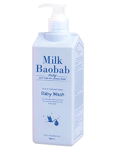 Детский гель для душа MilkBaobab Baby Wash (All in one) 500 мл MILK BAOBAB - 6734528180046 - Фото 1