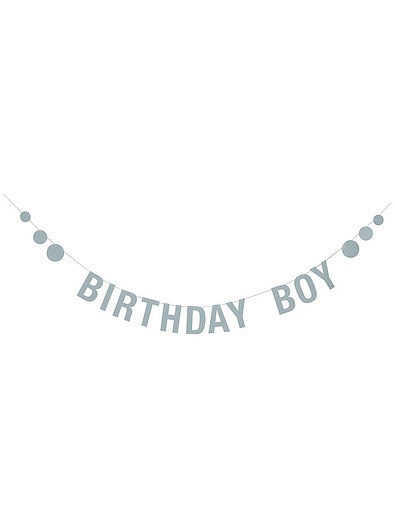 Гирлянда бумажная Birthday Boy Bloomingville - 6584520180519 - Фото 1
