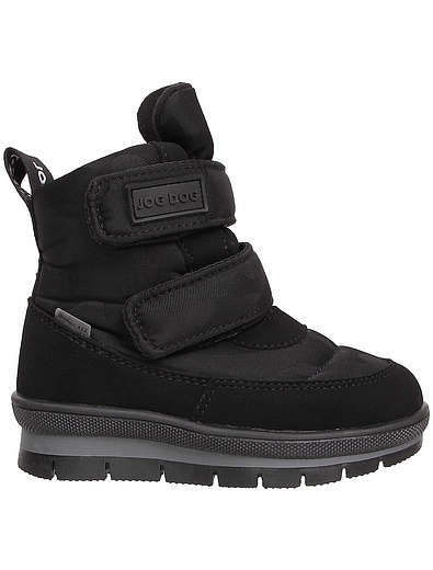 Черные ботинки с камуфляжным принтом Jog Dog - 2031119980356 - Фото 2