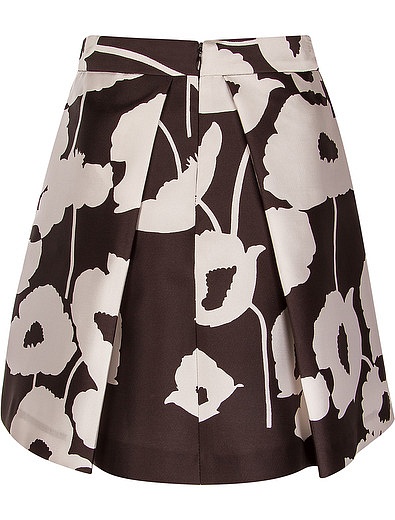 Геометричная юбка с цветочным принтом Milly Minis - 1043009780053 - Фото 3