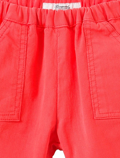 Красные брюки с карманами Bonpoint - 1084509171491 - Фото 2