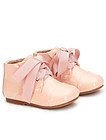 Лаковые розовые ботинки - 2034509184228