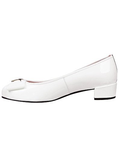 Белые туфли из натуральной кожи PRETTY BALLERINAS - 2011209070181 - Фото 3