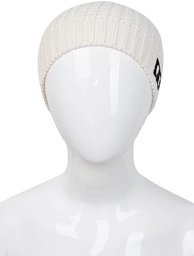 Шерстяная шапка с помпоном Dolce & Gabbana - 1354529180057 - Фото 4