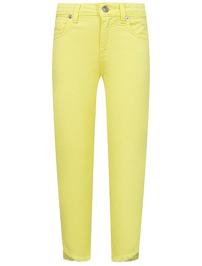 Желтые джинсы с необработанными краями Vicolo - 1164509071943 - Фото 1