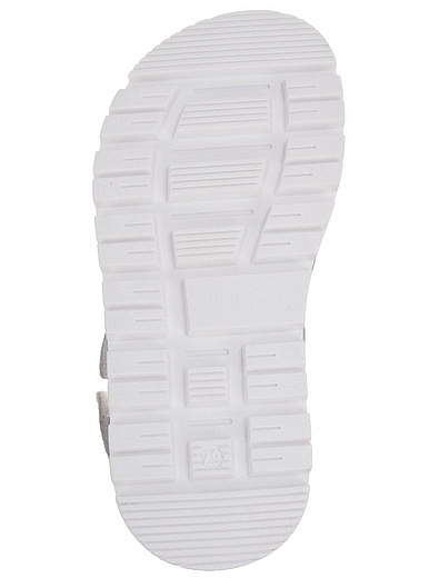 Белые кожаные сандалии Missouri - 2074519373687 - Фото 5