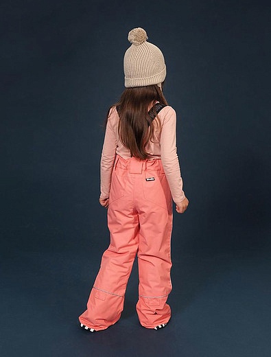 розовые утепленные брюки WeeDo - 1604509181407 - Фото 3