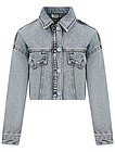 укороченная джинсовая Куртка - 1074509271048