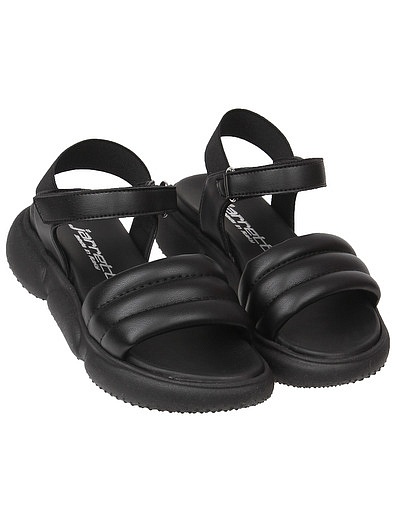 Черные сандалии на липучках JARRETT - 2074509172245 - Фото 1