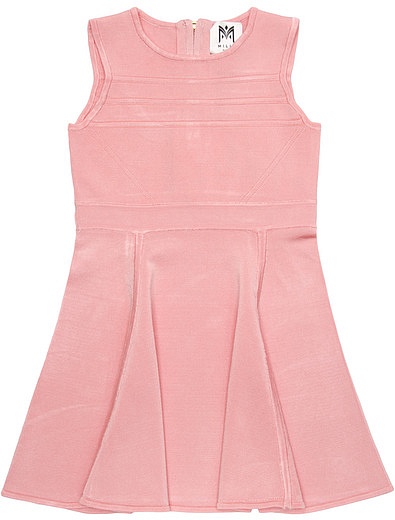 Розовое платье А-силуэта Milly Minis - 1052609570186 - Фото 1