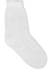 Белые ажурные носки - 1531209670170
