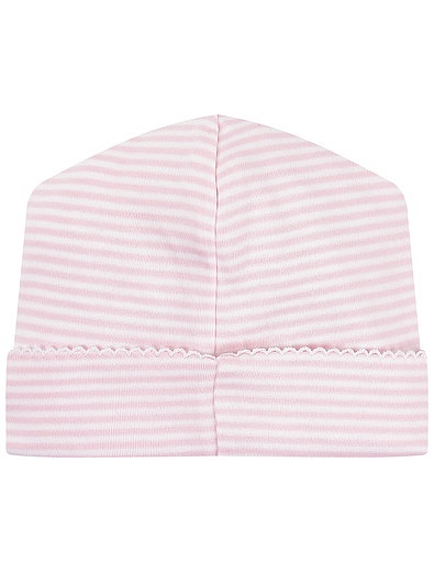Розовый комплект из комбинезона,шапочки, слюнявчика, полотенца и пеленки Kissy Kissy - 3044500170037 - Фото 2