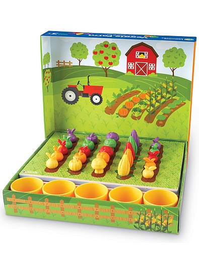Развивающая игрушка &quot;Выращиваем овощи&quot; Learning Resources - 0664529180126 - Фото 1