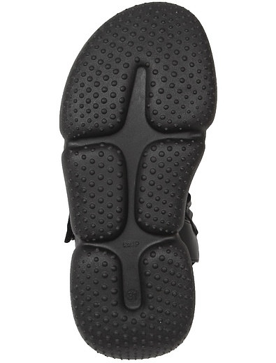 Черные сандалии на липучках JARRETT - 2074509172245 - Фото 5