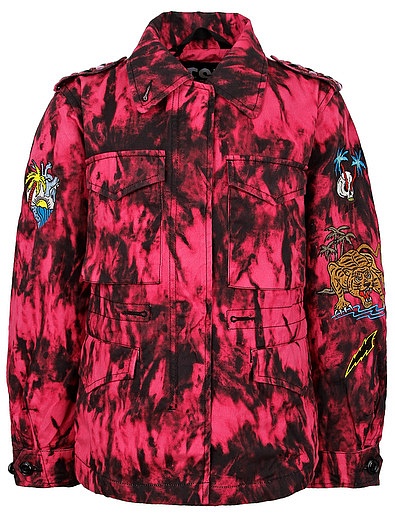 Джинсовая Куртка в окраске тай-дай с вышивкой Diesel - 1074509273240 - Фото 1