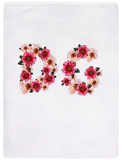 Одеяло с цветочным принтом 80x80см Dolce & Gabbana - 0774509170013 - Фото 4