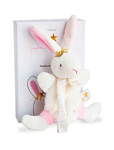 Кролик Perlidoudou розового цвета Dou Dou et Compagnie - 7124500280021 - Фото 1