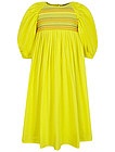 Желтое хлопковое платье - 1054509379623