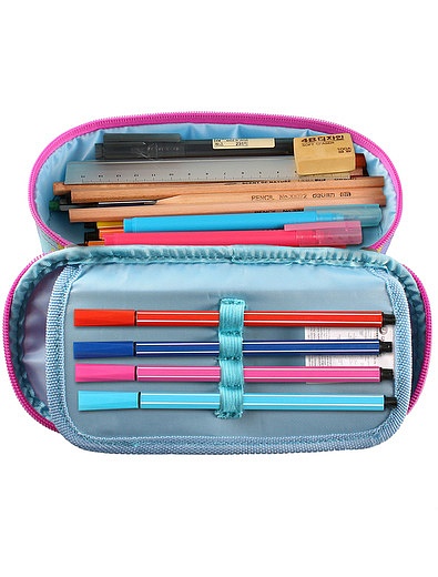 Пиксельный пенал Super class pencil case розовый Upixel - 1684528080080 - Фото 5