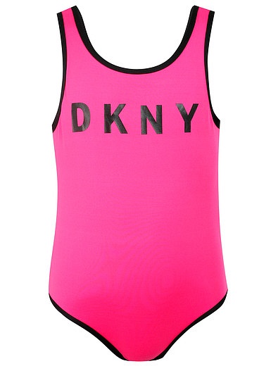 Слитный купальник с логотипом DKNY - 0882609070062 - Фото 1