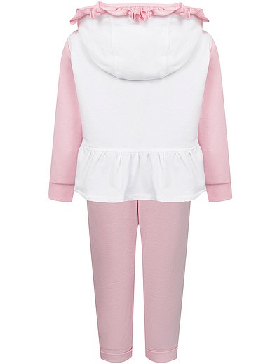 Бело-розовый спортивный костюм Aletta - 6004509270098 - Фото 2