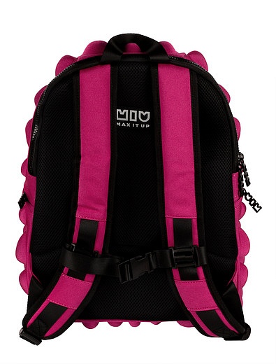 Рюкзак цвета фукция с объемными каплями 40х30 MUI-MaxItUP - 1504500280133 - Фото 5