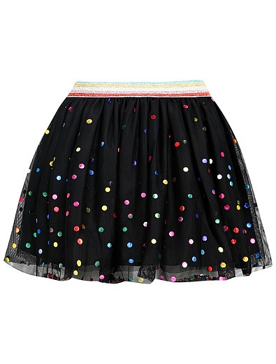 Пышная юбка с разноцветным декором Stella McCartney - 1044509283129 - Фото 5