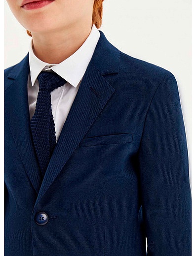 Синий пиджак силуэта slim SILVER SPOON - 1334519280653 - Фото 9