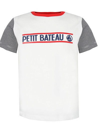 Пижама из футболки и шорт PETIT BATEAU - 0214519370770 - Фото 3