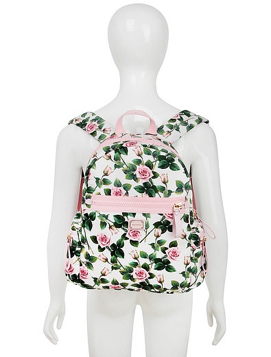 Рюкзак с принтом Тропические розы Dolce & Gabbana - 1503908070025 - Фото 2