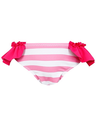 Розовый комплект для плавания в полоску Mayoral - 4264508270044 - Фото 3